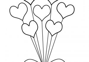 Coloriage Bonne Fete Maman Coeur Coloriage Bouquet De Coeur Bonne Fête Maman
