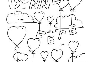 Coloriage Bonne Fete Maman Et Papa Coloriage Fªte Des M¨res Des CÅurs Ballon Hugolescargot