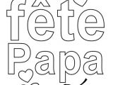 Coloriage Bonne Fete Papa Maternelle Coloriage Bonne Fete Papa Avec Coeurs D Amour   Imprimer Fªte Des