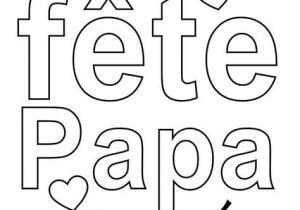 Coloriage Bonne Fete Papa Maternelle Coloriage Bonne Fete Papa Avec Coeurs D Amour   Imprimer Fªte Des