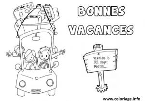 Coloriage Bonnes Vacances D été Coloriage Bonnes Vacances Ete Dessin Ete à Imprimer