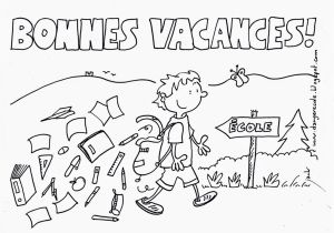 Coloriage Bonnes Vacances D été Coloriage Bonnes Vacances Juillet
