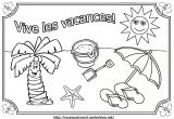 Coloriage Bonnes Vacances D été Coloriage Vive Les Vacances