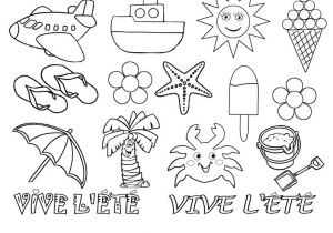Coloriage Bonnes Vacances D été Coloriage Vive Lete Bonne Vacances Ete Dessin Ete à Imprimer