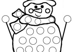 Coloriage Botte De Noel A Imprimer Coloriage   Gommettes Bonhomme De Neige