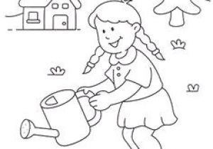 Coloriage Bottes De Pluie Un Gar§on Content D Aller   L école   Colorier