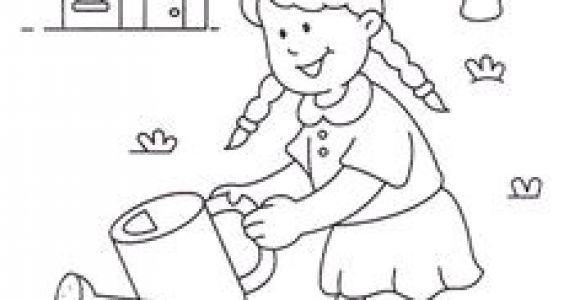 Coloriage Bottes De Pluie Un Gar§on Content D Aller   L école   Colorier