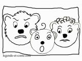 Coloriage Boucle D or Et Les Trois Ours Coloriage Boucle Dor 3 Ours