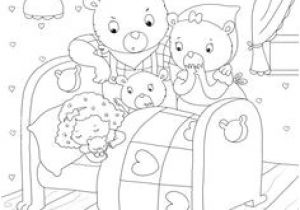 Coloriage Boucle D or Et Les Trois Ours Petite Section 3 Bears Printable Want Use to Make Magnet Board Pieces for