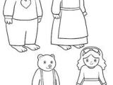 Coloriage Boucle D or Et Les Trois Ours Petite Section Kleurplaat Goudlokje En De Drie Beren Google Zoeken