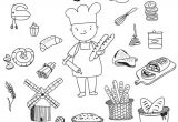 Coloriage Boulangerie 79 Best Coloriage Métier Images On Pinterest