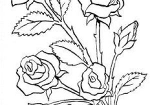 Coloriage Bouquet De Roses Les 36 Meilleures Images De Fleurs