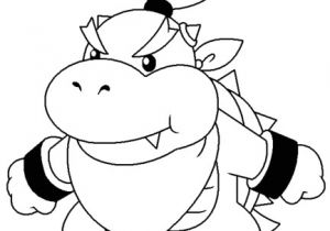 Coloriage Bowser A Imprimer Coloriage Bowser Jr