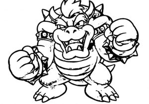 Coloriage Bowser A Imprimer Coloriage Bowser Squelette A Imprimer Gratuit