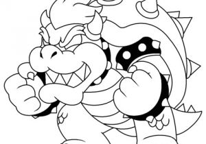 Coloriage Bowser A Imprimer Gratuit Coloriage Bowser