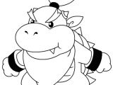 Coloriage Bowser Junior Imprimer Coloriage Bowser Jr
