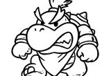 Coloriage Bowser Junior Imprimer Coloriage Bowser Junior A Imprimer Gratuit