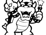 Coloriage Bowser Junior Imprimer Coloriage Bowser Noir A Imprimer Gratuit