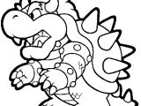 Coloriage Bowser Junior Imprimer Coloriage Bowser Squelette