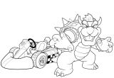 Coloriage Bowser Squelette Coloriage Bowser Squelette