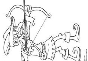 Coloriage Boxeur Coloriage D Une Cible Pour L Entrainement De Tir   L Arc De Robin