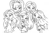 Coloriage Bratz A Imprimer Belle Coloriage De Bratz A Imprimer
