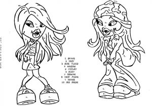 Coloriage Bratz A Imprimer Coloriage Coloriage Magique Bratz Gratuit Stars