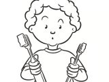Coloriage Brossage De Dents Coloriage Types Des Brosses à Dents Dessin Gratuit à Imprimer