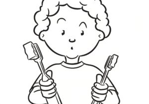 Coloriage Brossage De Dents Coloriage Types Des Brosses à Dents Dessin Gratuit à Imprimer