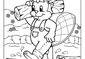 Coloriage Bucheron Castor B Cheron Coloriage Animaux Gratuit Sur Webjunior