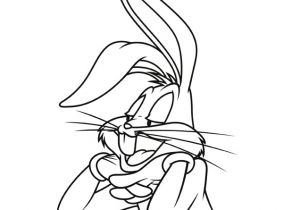 Coloriage Bugs Bunny A Imprimer Coloriage Bugs Bunny Bugs Bunny Mange Une Carotte Az Coloriage
