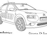 Coloriage C4 Picasso Voiture Citroen Saxo Coloriage
