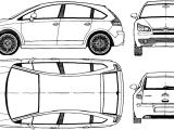 Coloriage C4 Picasso Voiture Citroen Saxo Coloriage