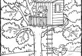 Coloriage Cabane De Jardin La Cabane Dans L Arbre D Emma Et Louis Kiddicoloriage