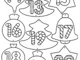 Coloriage Calendrier De L Avent Coloriage Calendrier De L Avent Feuille N°2