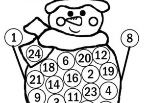Coloriage Calendrier De L Avent Coloriage Noel Calendrier De Avent