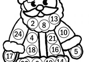 Coloriage Calendrier De L Avent Coloriage Noel Calendrier De Avent