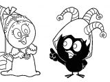 Coloriage Calimero Et Priscilla Coloriage Calimero Les Beaux Dessins De   Imprimer Et Colorier