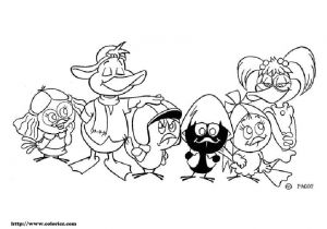 Coloriage Calimero Et Ses Amis 77 Dessins De Coloriage Calimero   Imprimer Sur Laguerche Page 6