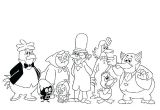 Coloriage Calimero Et Ses Amis Coloriage Calimero Et Priscilla Dessin Gratuit A Imprimer Autres
