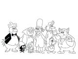 Coloriage Calimero Et Ses Amis Coloriage Calimero Et Priscilla Dessin Gratuit A Imprimer Autres