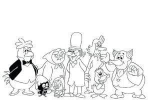 Coloriage Calimero Et Ses Amis Coloriage Calimero Et Priscilla Dessin Gratuit A Imprimer Autres