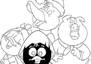 Coloriage Calimero Et Ses Amis Nos Jeux De Coloriage Calimero   Imprimer Gratuit