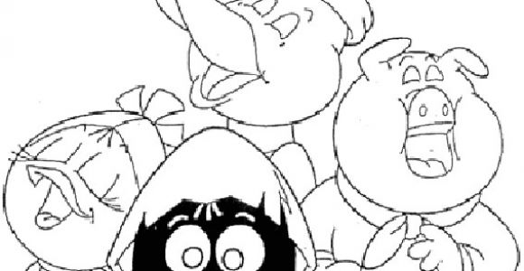 Coloriage Calimero Et Ses Amis Nos Jeux De Coloriage Calimero   Imprimer Gratuit