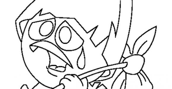 Coloriage Calimero Triste Coloriage Calimero En Ligne Gratuit   Imprimer