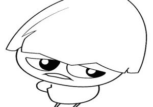 Coloriage Calimero Triste Coloriage Calimero   Imprimer