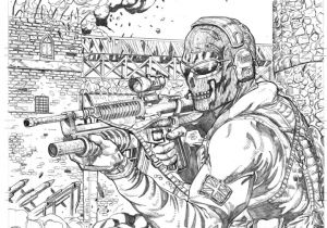 Coloriage Call Of Duty Black Ops Coloriage De Call Duty