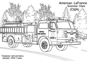 Coloriage Camion Benne A Imprimer Gratuit Dessins Gratuits   Colorier Coloriage Camion Pompier   Imprimer