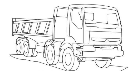 Coloriage Camion De Poubelle En Ligne Coloriages Coloriage D Un Camion De Chantier Fr Hellokids