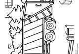 Coloriage Camion Poubelle Hugolescargot Coloriage D Un Véhicule Le Camion Poubelle
